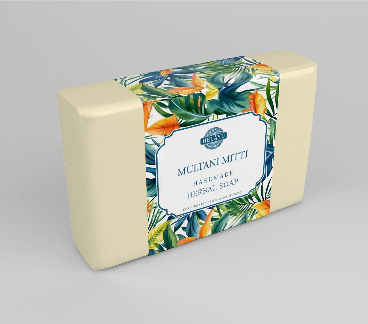 Herbal Soap with Multani Mitti – Helayu